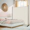 Costway 6FT Single Panel Room Divider with Wheels Rolling Fabric Partition Privacy Screen